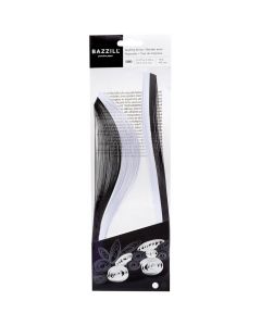 Bazzill Quilling Strip Paper Pack 100/Pkg Black & White