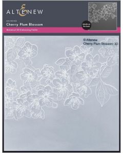 Altenew Cherry Plum Blossom 3D Embossing Folder